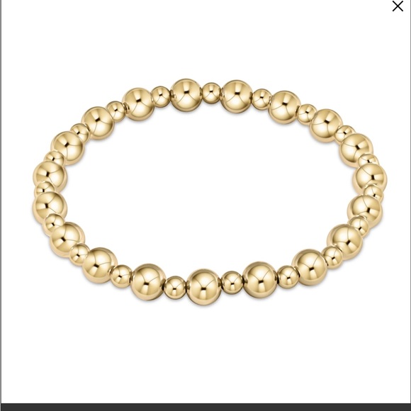 ENEWTON Jewelry - NWT Enewton Classic Grateful Pattern 6mm Bead Bracelet